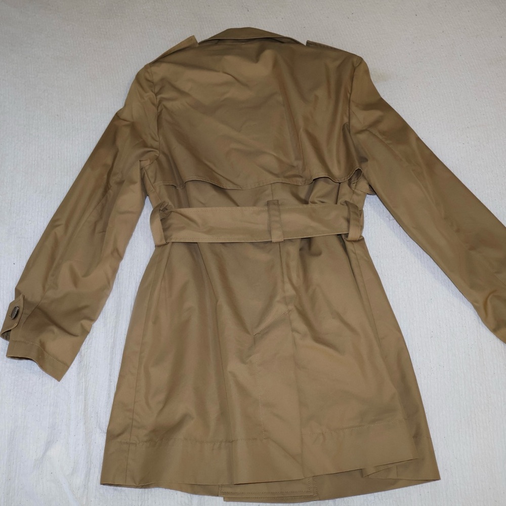 Zara Beige Classic Trench Coat - Picture 6 of 6